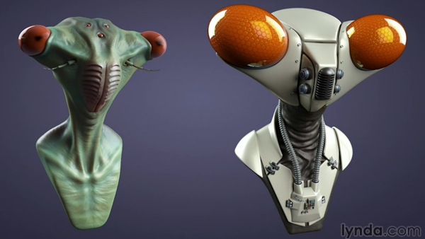 chris korn zbrush creature course for lynda