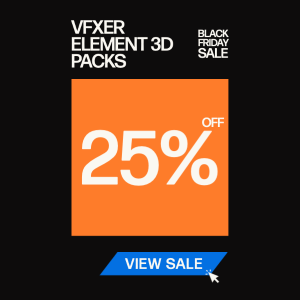 vfxer element 3d black friday sale 2022