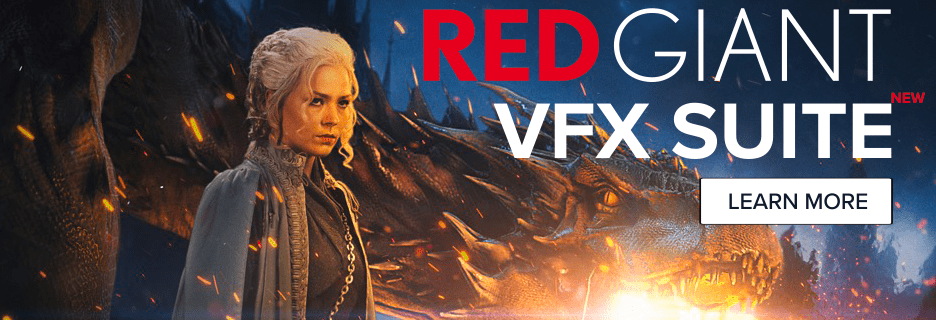 red giant VFX suite coupon codes and discounts banner
