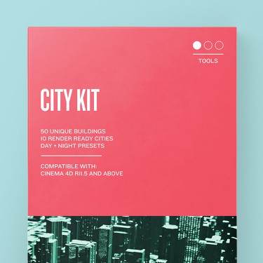 GreyscaleGorilla City Kit for Cinema 4D coupon code