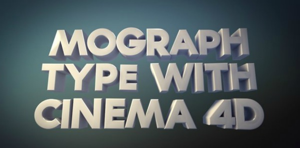 3D type in after effects using Cinema 4d lite