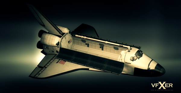Space Shuttle element 3d model