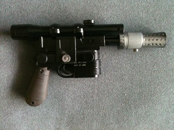 han solo blaster prop