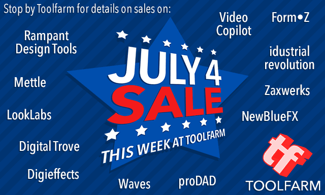 Toolfarm July 4 Sale