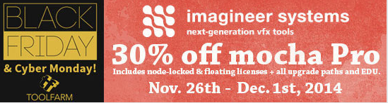 Imagineer Systems Black Friday Sales