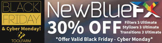 NewBlueFX Black Friday Sales