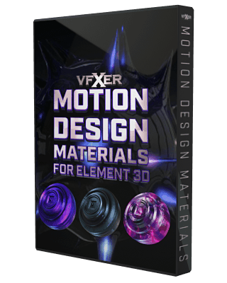 vfxer motion design materials for element 3d box