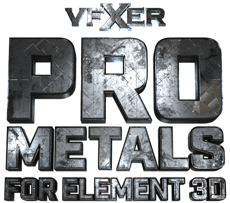 vfxer-pro-metals-for-element-3d-text-header
