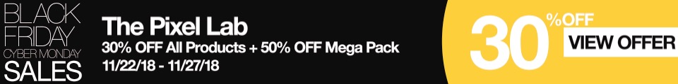 The Pixel Lab Black Friday Sale 2018