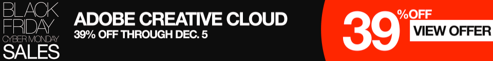 Adobe Creative Cloud Black Friday Sale 2019