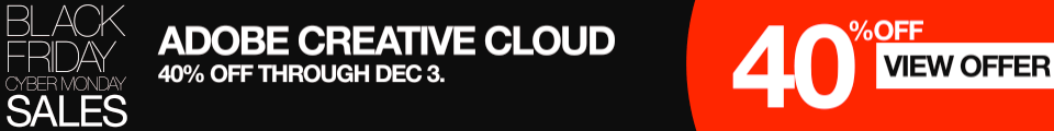 Adobe Creative Cloud Black Friday Sale 2021