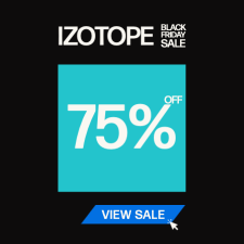 izotope black friday sale 2022