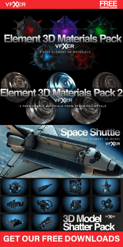 free element 3d model pack