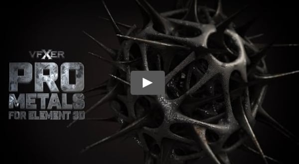 vfxer pro metals element 3d video thumb